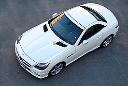 車,梅賽德斯,slk