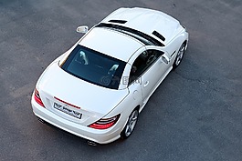 車,梅賽德斯,slk