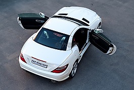 車,梅賽德斯,slk