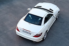 車,梅賽德斯,slk