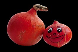 南瓜,蔬菜,橙
