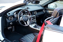 車,梅賽德斯,slk