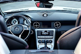 車,梅賽德斯,slk