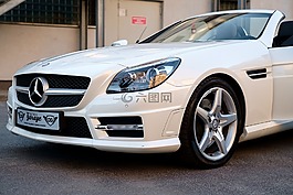 車,梅賽德斯,slk