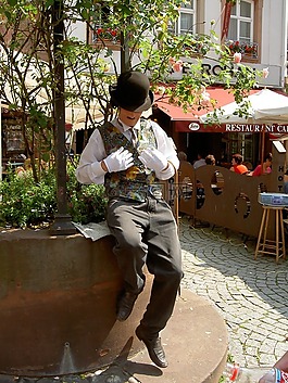 街頭藝術家,mime,斯特拉斯堡