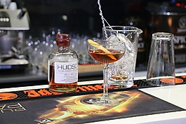 酒精,曼哈頓,酒吧