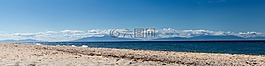 海,全景,希腊