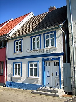 nuebrandenburg,德國(guó),房子