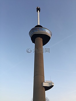 鹿特丹,歐洲,藍(lán)色的天空