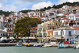 希腊,skopelos,岛