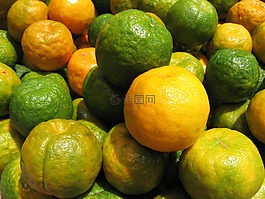 柑橘,檸檬,石灰