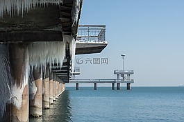 海,冰,冷