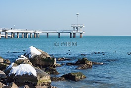 海,冰,冷