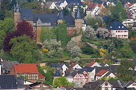 城堡,中世紀,herborn