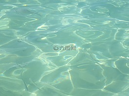 水,海洋,清除