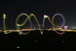 glowstick,爱,黑暗