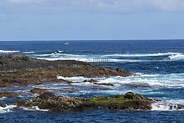 海洋,大西洋,巖