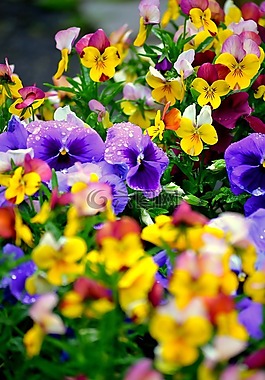 鮮花,潘茜,花園