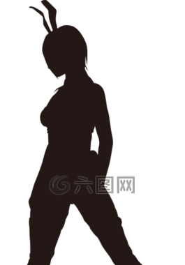 俱樂部,女孩,兔子