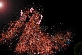 女子,舞蹈,動(dòng)態(tài)