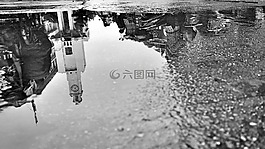 倒影,街道,中國(guó)