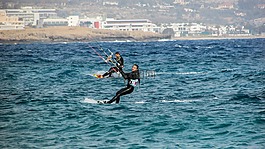 風箏沖浪,極端,運動