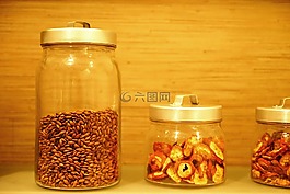 瓶,玻璃,茶