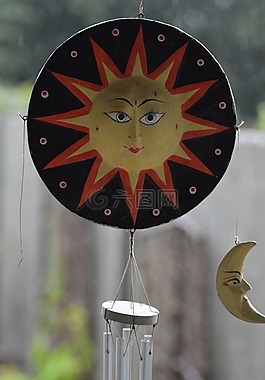 windbel,太陽(yáng),月亮