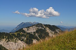 景觀,假期,山