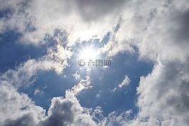 太陽,光線,天空