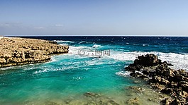 波,砸,巖質(zhì)海岸