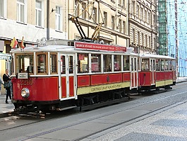 電車,古董,紅色