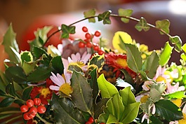 秋季,花束,秋
