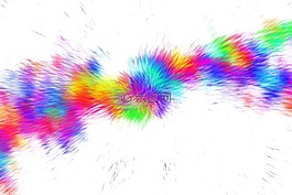 粒子,顏色,豐富多彩