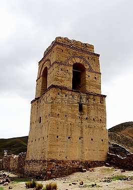塔,遺忘,廢墟