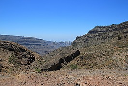 山,假期,懸崖