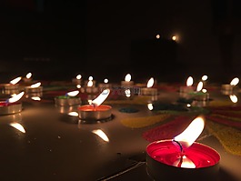 火焰,排燈節(jié),rangoli