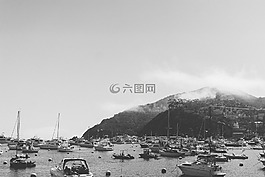 瑪麗娜,船,海港