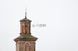 birs,教堂,天空