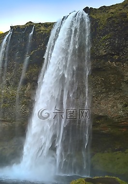 冰島,大瀑布,彩虹