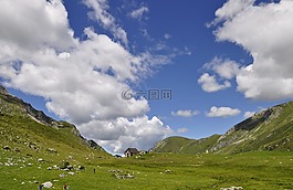 避難所,山,徒步旅行