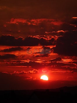 太陽(yáng),云,天空