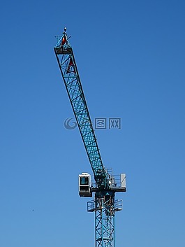 起重機,技術,天空