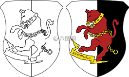 大公國ostlandu,紋章,奧斯蘭