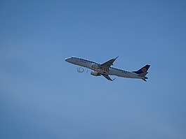 飛機,漢莎航空,天空