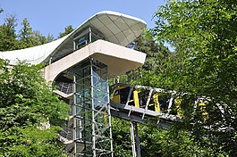 因斯布鲁克,hungerburgbahn轨道,高山动物园