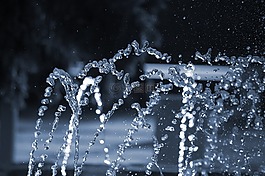 水,喷泉,详细