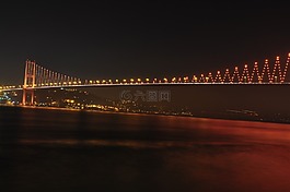 博斯普鲁斯海峡大桥,桥,夜