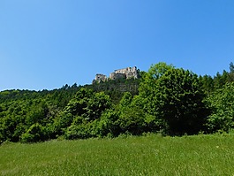 城堡lietava,lietava城堡,斯洛伐克