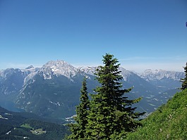 天空,山,高山